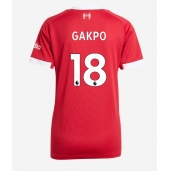 Liverpool Cody Gakpo #18 Replika Hjemmedrakt Dame 2025-26 Kortermet