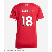 Liverpool Cody Gakpo #18 Replika Hjemmedrakt Dame 2025-26 Kortermet