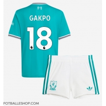 Liverpool Cody Gakpo #18 Replika Tredjedrakt Barn 2025-26 Kortermet (+ bukser)