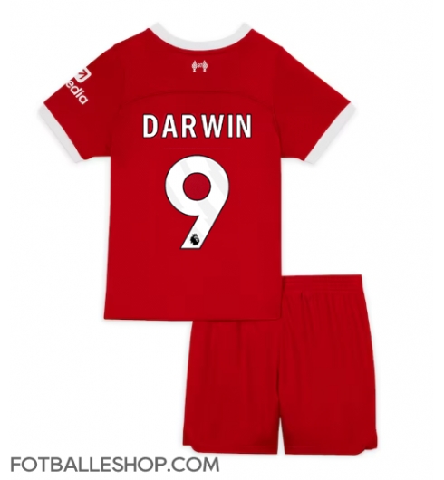 Liverpool Darwin Nunez #9 Replika Hjemmedrakt Barn 2023-24 Kortermet (+ bukser)