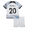 Liverpool Diogo Jota #20 Replika Bortedrakt Barn 2022-23 Kortermet (+ bukser)