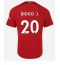 Liverpool Diogo Jota #20 Replika Hjemmedrakt 2022-23 Kortermet