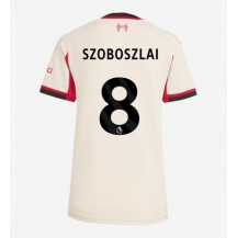 Liverpool Dominik Szoboszlai #8 Replika Bortedrakt Dame 2025-26 Kortermet