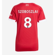 Liverpool Dominik Szoboszlai #8 Replika Hjemmedrakt Dame 2025-26 Kortermet