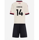Liverpool Federico Chiesa #14 Replika Bortedrakt Barn 2025-26 Kortermet (+ bukser)
