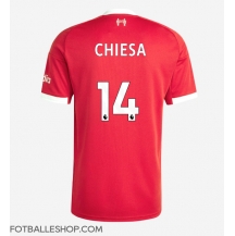 Liverpool Federico Chiesa #14 Replika Hjemmedrakt 2025-26 Kortermet
