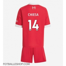 Liverpool Federico Chiesa #14 Replika Hjemmedrakt Barn 2025-26 Kortermet (+ bukser)