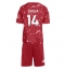 Liverpool Federico Chiesa #14 Replika Hjemmedrakt Barn 2026-27 Kortermet (+ bukser)