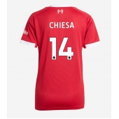 Liverpool Federico Chiesa #14 Replika Hjemmedrakt Dame 2025-26 Kortermet