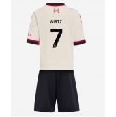 Liverpool Florian Wirtz #7 Replika Bortedrakt Barn 2025-26 Kortermet (+ bukser)