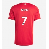 Liverpool Florian Wirtz #7 Replika Hjemmedrakt 2025-26 Kortermet