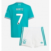Liverpool Florian Wirtz #7 Replika Tredjedrakt Barn 2025-26 Kortermet (+ bukser)