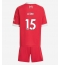 Liverpool Giovanni Leoni #15 Replika Hjemmedrakt Barn 2025-26 Kortermet (+ bukser)