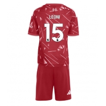 Liverpool Giovanni Leoni #15 Replika Hjemmedrakt Barn 2026-27 Kortermet (+ bukser)