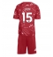 Liverpool Giovanni Leoni #15 Replika Hjemmedrakt Barn 2026-27 Kortermet (+ bukser)