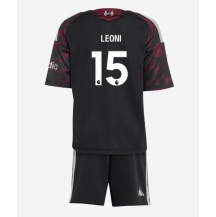 Liverpool Giovanni Leoni #15 Replika Tredjedrakt Barn 2026-27 Kortermet (+ bukser)