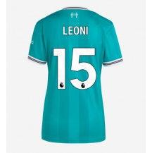 Liverpool Giovanni Leoni #15 Replika Tredjedrakt Dame 2025-26 Kortermet
