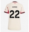 Liverpool Hugo Ekitike #22 Replika Bortedrakt Dame 2025-26 Kortermet
