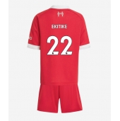 Liverpool Hugo Ekitike #22 Replika Hjemmedrakt Barn 2025-26 Kortermet (+ bukser)