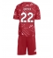 Liverpool Hugo Ekitike #22 Replika Hjemmedrakt Barn 2026-27 Kortermet (+ bukser)
