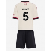 Liverpool Ibrahima Konate #5 Replika Bortedrakt Barn 2025-26 Kortermet (+ bukser)
