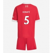 Liverpool Ibrahima Konate #5 Replika Hjemmedrakt Barn 2025-26 Kortermet (+ bukser)