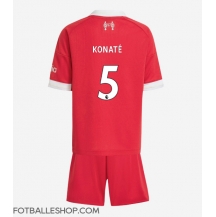 Liverpool Ibrahima Konate #5 Replika Hjemmedrakt Barn 2025-26 Kortermet (+ bukser)