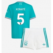 Liverpool Ibrahima Konate #5 Replika Tredjedrakt Barn 2025-26 Kortermet (+ bukser)