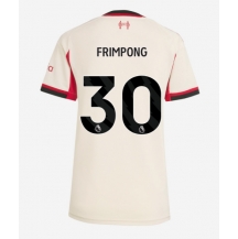Liverpool Jeremie Frimpong #30 Replika Bortedrakt Dame 2025-26 Kortermet