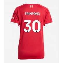 Liverpool Jeremie Frimpong #30 Replika Hjemmedrakt Dame 2025-26 Kortermet