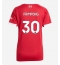 Liverpool Jeremie Frimpong #30 Replika Hjemmedrakt Dame 2025-26 Kortermet