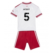 Liverpool Jeremy Jacquet #5 Replika Bortedrakt Barn 2026-27 Kortermet (+ bukser)