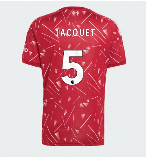 Liverpool Jeremy Jacquet #5 Replika Hjemmedrakt 2026-27 Kortermet Liverpool Jeremy Jacquet #5 Replika Hjemmedrakt 2026-27 Kortermet