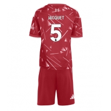Liverpool Jeremy Jacquet #5 Replika Hjemmedrakt Barn 2026-27 Kortermet (+ bukser)