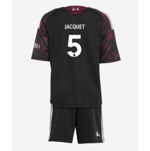 Liverpool Jeremy Jacquet #5 Replika Tredjedrakt Barn 2026-27 Kortermet (+ bukser)