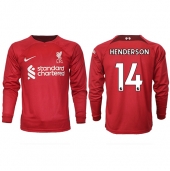 Liverpool Jordan Henderson #14 Replika Hjemmedrakt 2022-23 Langermet
