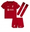 Liverpool Jordan Henderson #14 Replika Hjemmedrakt Barn 2022-23 Kortermet (+ bukser)