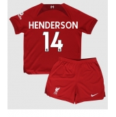 Liverpool Jordan Henderson #14 Replika Hjemmedrakt Barn 2022-23 Kortermet (+ bukser)