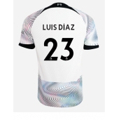 Liverpool Luis Diaz #23 Replika Bortedrakt 2022-23 Kortermet