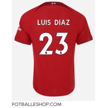 Liverpool Luis Diaz #23 Replika Hjemmedrakt 2022-23 Kortermet