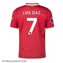 Liverpool Luis Diaz #7 Replika Hjemmedrakt 2024-25 Kortermet