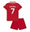 Liverpool Luis Diaz #7 Replika Hjemmedrakt Barn 2024-25 Kortermet (+ bukser)