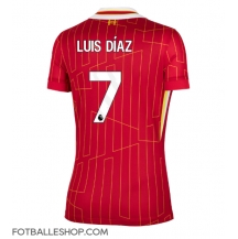 Liverpool Luis Diaz #7 Replika Hjemmedrakt Dame 2024-25 Kortermet