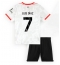 Liverpool Luis Diaz #7 Replika Tredjedrakt Barn 2024-25 Kortermet (+ bukser)