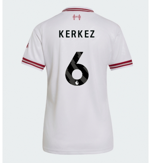 Liverpool Milos Kerkez #6 Replika Bortedrakt Dame 2026-27 Kortermet Liverpool Milos Kerkez #6 Replika Bortedrakt Dame 2026-27 Kortermet