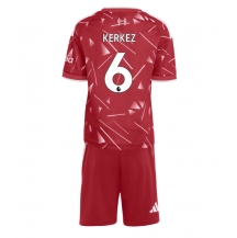 Liverpool Milos Kerkez #6 Replika Hjemmedrakt Barn 2026-27 Kortermet (+ bukser)