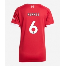 Liverpool Milos Kerkez #6 Replika Hjemmedrakt Dame 2025-26 Kortermet