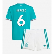 Liverpool Milos Kerkez #6 Replika Tredjedrakt Barn 2025-26 Kortermet (+ bukser)