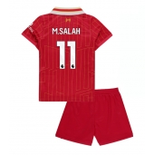 Liverpool Mohamed Salah #11 Replika Hjemmedrakt Barn 2024-25 Kortermet (+ bukser)
