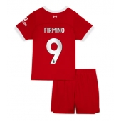 Liverpool Roberto Firmino #9 Replika Hjemmedrakt Barn 2023-24 Kortermet (+ bukser)